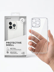 Pi Blue iPhone Transparent PC Cover