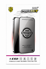 360° Privacy ESD anti-static tempered glass screen protector