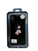 Mopesi Flower Design Black Color iP XS Max Cover