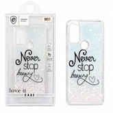 Samsung M51 Glitter Case