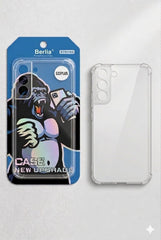 Berlia Transparent Jelly Clear Samsung S 22 Plus Cover