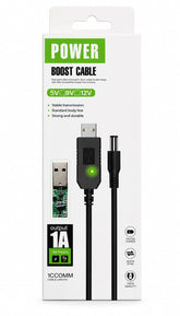 Power Boost Cable (USB-to-DC Step-up Converter)