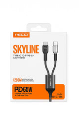 RECCI Skyline Type-C to Type-C + Lightening