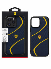 Ferrari Copy Rubber iPhone 14, 15 Cover