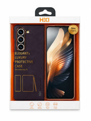 HDD Samsung Galaxy Z Fold 5 Plain Leather Cover