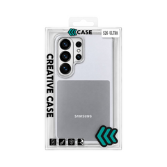OBtech CASE Creative protective cover for Samsung Galaxy S26 Ultra in clear packaging with minimalist design