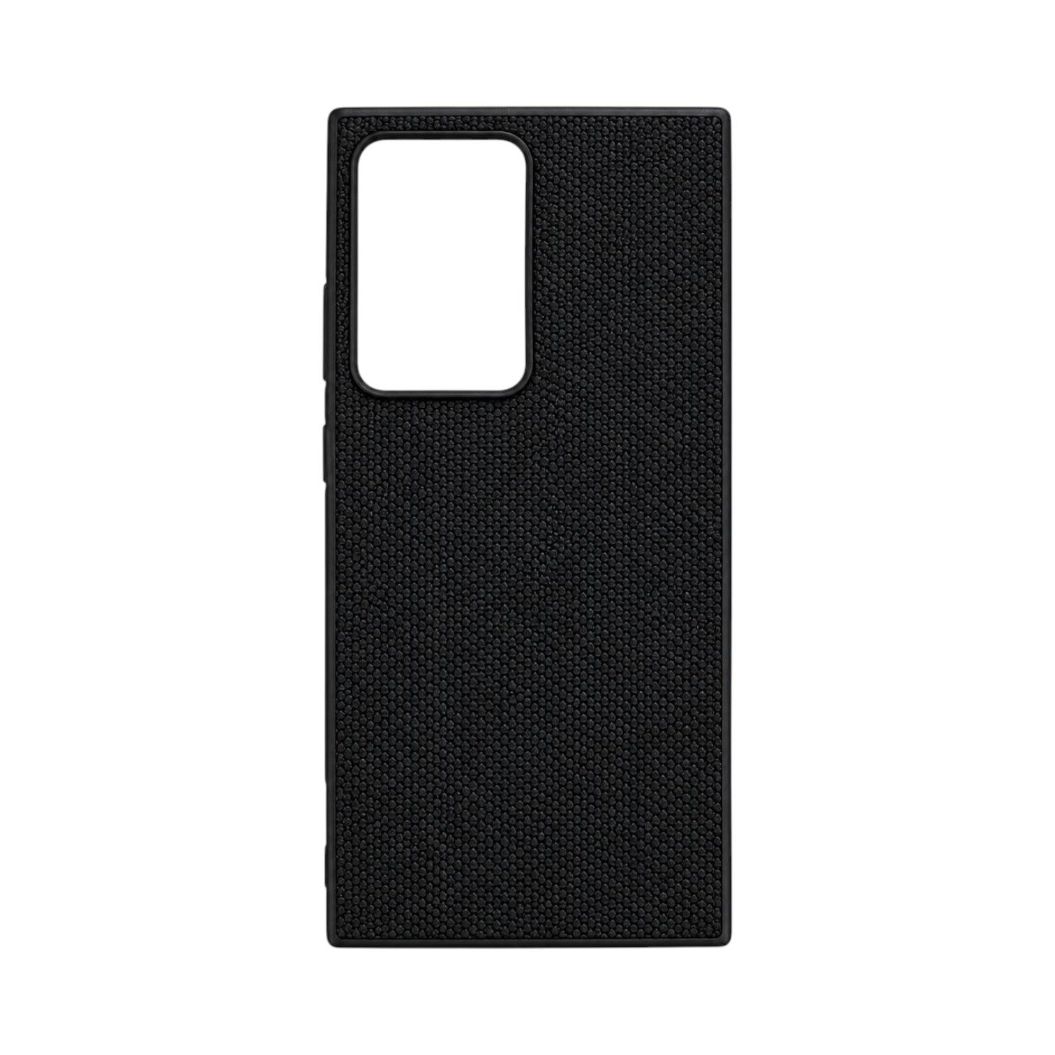 OBtech LIKGUS black leather-style protective case for Samsung Galaxy Note 20 Ultra with precise camera cutout