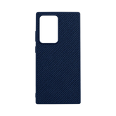 OBtech LIKGUS navy blue leather and carbon fiber texture case for Samsung Galaxy S20 Ultra with camera cutout