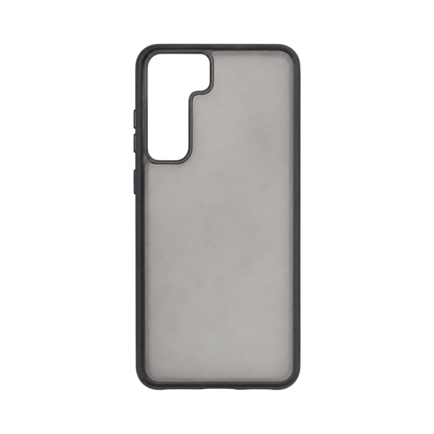 OBtech Samsung Galaxy S22+ case in a sleek smoked black translucent finish with a slim, shock-absorbing TPU design.