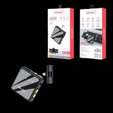 Ven-Dens VD-MIC011 wireless lavalier microphone with a Type-C plug and extra-long range functionality.