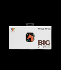 Micro Fit W800 Ultra smartwatch, featuring a 2.01-inch infinite display