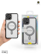 iPhone 11 Pro Max Transparent Glitter Border Cover
