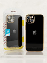 iPhone 13 case with golden borders
