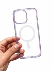 My Case 14 Pro Max Purple Transparent Color