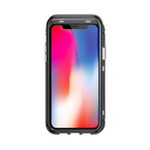 OBtech FASHION magnetic 360 full body phone case for Samsung Galaxy S9 with black metal frame and shockproof bumper