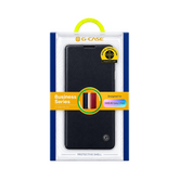 OBtech G-CASE black PU leather flip case for Samsung Galaxy Z Fold 5 in retail packaging