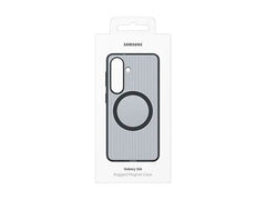 OBtech Galaxy S26 rugged magnetic case in retail packaging, featuring a shockproof design with a built-in magnet ring.