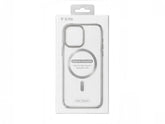 OBtech transparent MagSafe compatible protective case for iPhone 16 Pro in retail packaging
