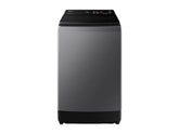 OBtech Samsung 17kg top load washing machine in dark gray with Ecobubble technology and digital LED control panel