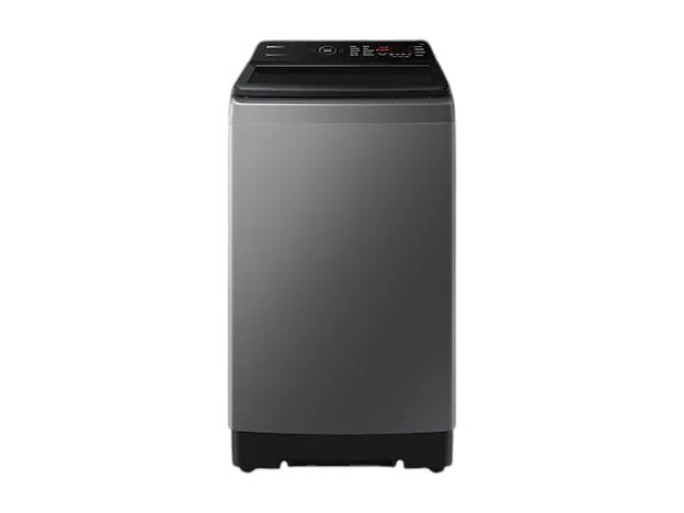 OBtech Samsung 9Kg top-load washing machine in grey with Eco bubble technology and LED control panel