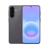 OBtech Samsung Galaxy A57 5G smartphone in dark grey with a vibrant Super AMOLED display and triple rear camera system.