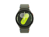 OBtech Samsung Galaxy Watch7 44mm in green with a vibrant Super AMOLED display and durable aluminum casing.