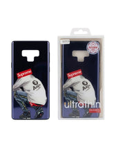 OBtech Samsung Note 9 Supreme design case featuring a graphic of a person in streetwear with a slim protective finish
