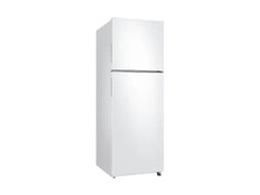 OBtech Samsung 348L top mounted freezer refrigerator in white with SpaceMax technology and sleek modern design