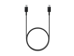 OBtech Samsung 1m black USB-C to USB-C charging and data cable with durable connectors