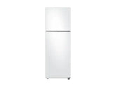 OBtech Samsung 348L top mounted freezer refrigerator in white with SpaceMax technology and sleek modern design