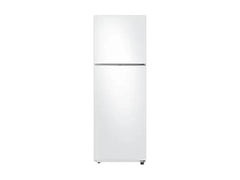 OBtech Samsung 348L top mounted freezer refrigerator in white with SpaceMax technology and sleek modern design