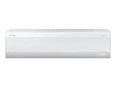 OBtech Samsung WindFree 18,000 BTU wall-mount air conditioner in white with a sleek, modern design.