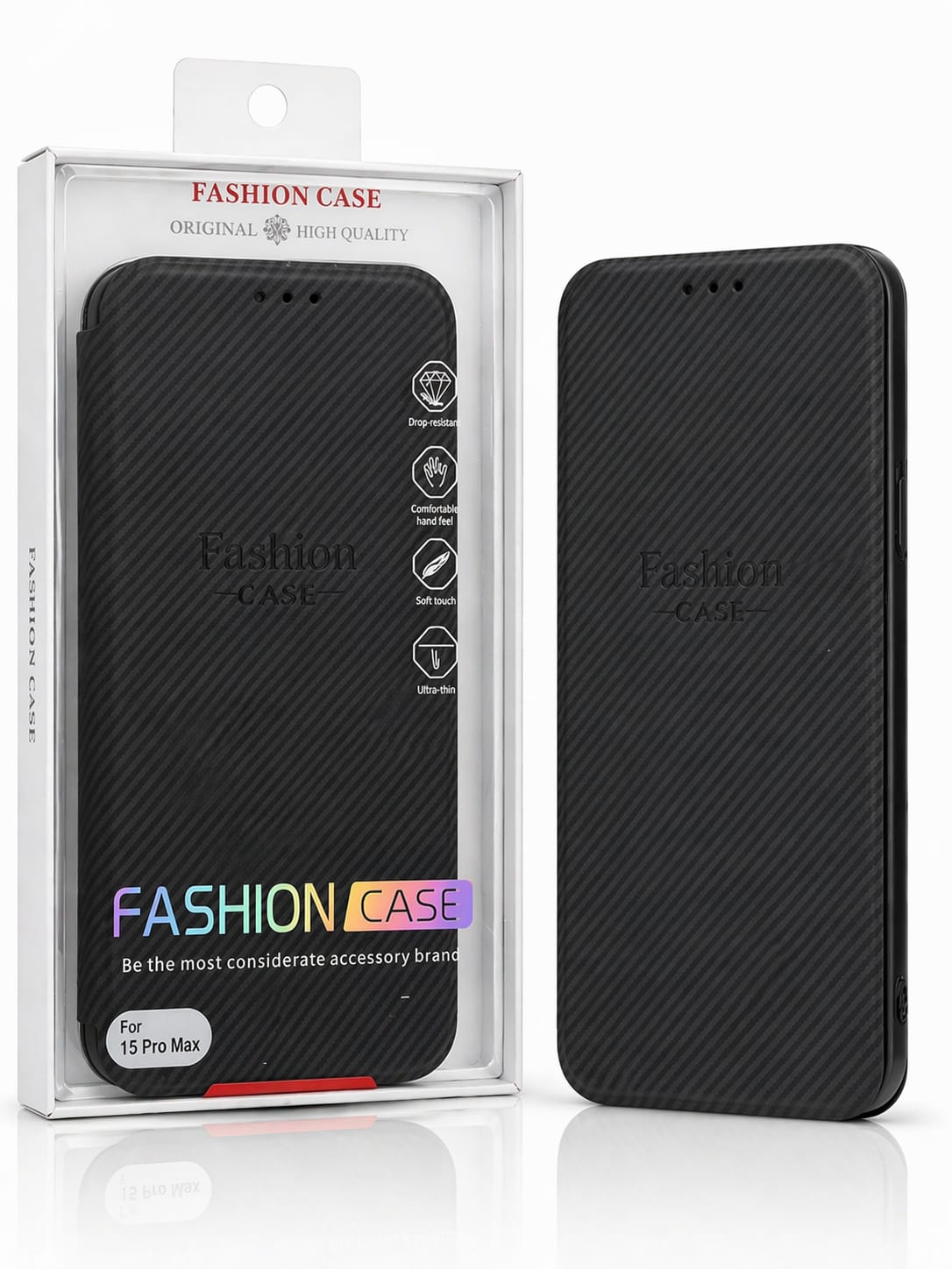Rich Boss iPhone Book Flap Cover