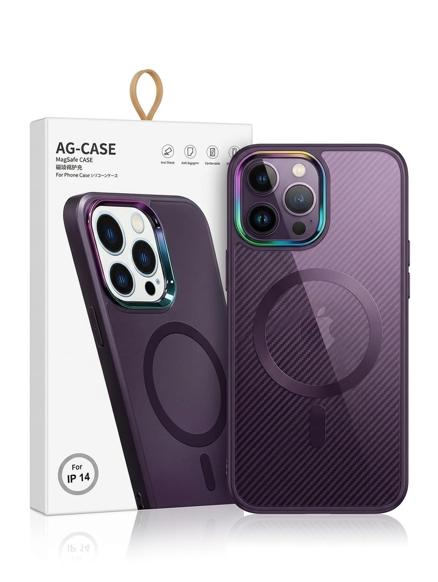 AG Meg Safe iPhone 14 Glass Case