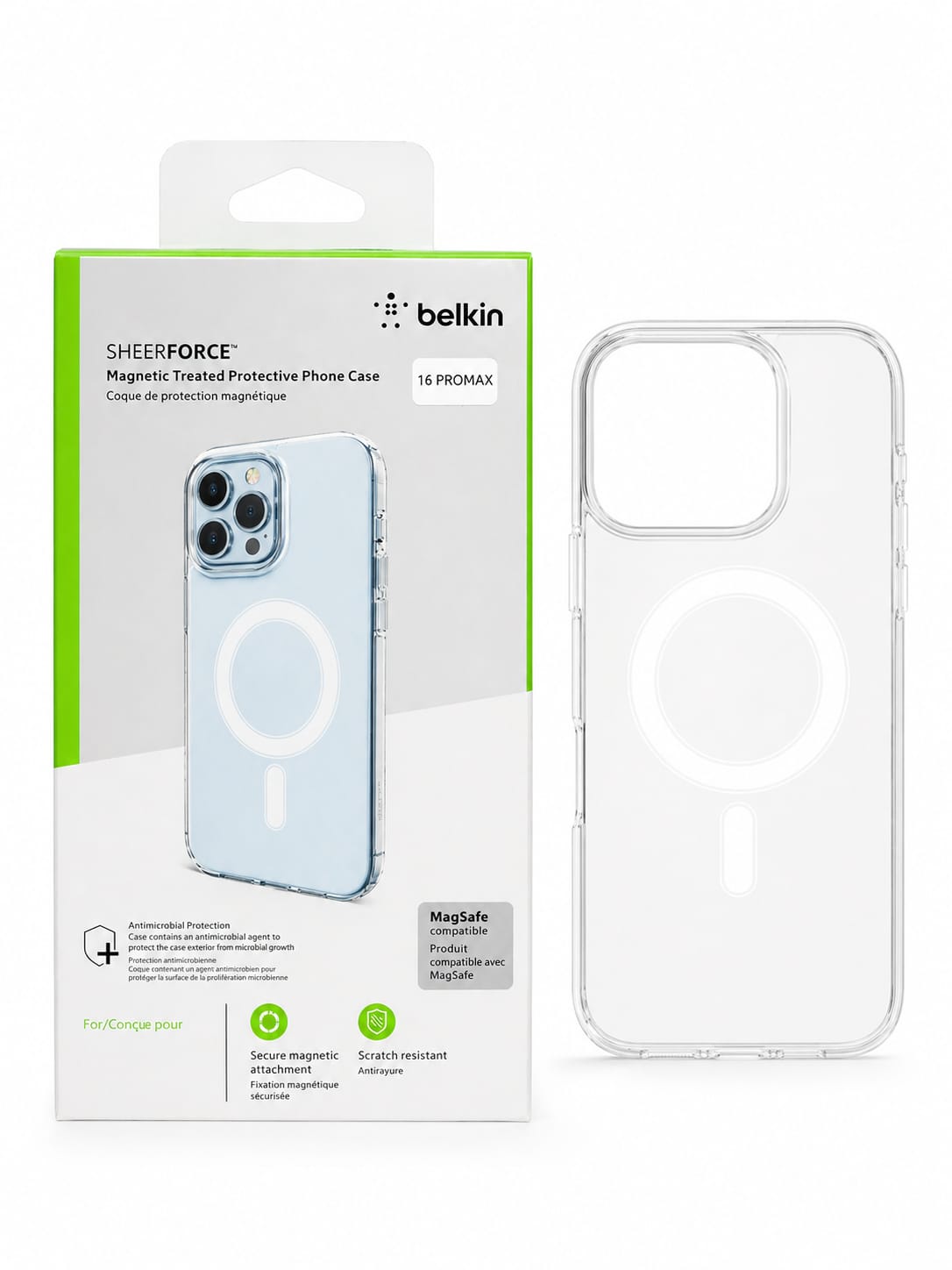 Belkin Transparent PC iPhone 15 pro max Cover