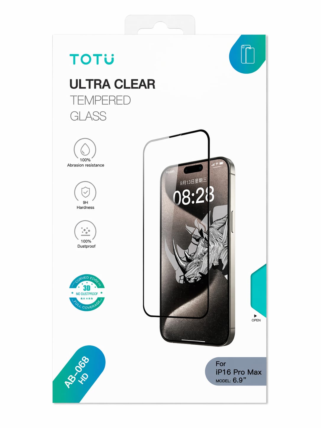 Totu iPhone Tempered Glass