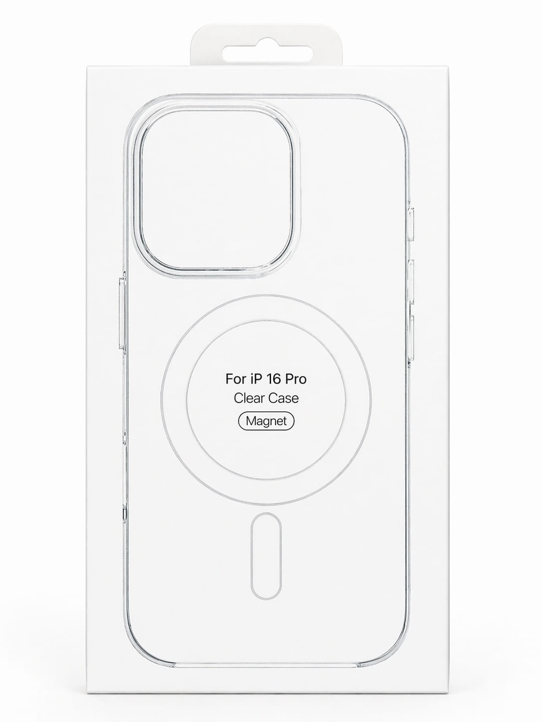 iPhone Magnetic Transparent Covers PC