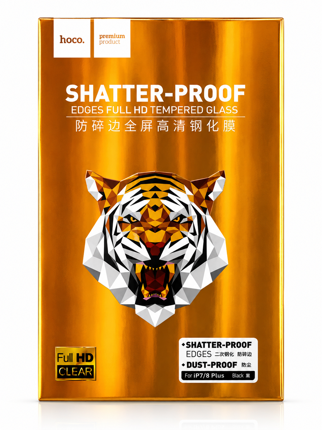 HOCO Shatter Proof Edges Full HD Tempered Glass