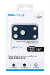 KUZOOM Titanium Alloy Armor  for iPhone 17, 18 Pro Max Camera Lens Protector