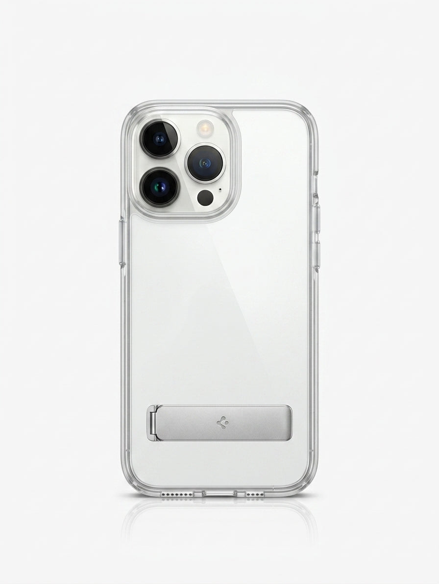 Spigen Transparent Plastic Cover with Stand Case