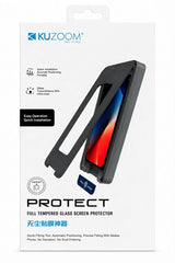 Kuzoom iPhone 15, 16, 17 pro max Full Tempered Glass Screen Protector
