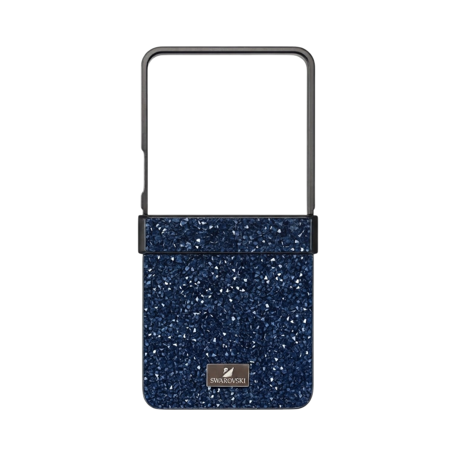 OBtech Swarovski Crystalline Samsung Galaxy Z Flip 7 cover in deep blue with shimmering crystal embellishments