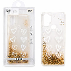 Samsung M51 Glitter Case