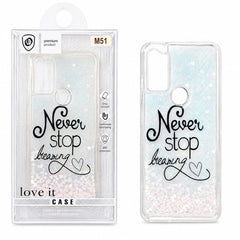 Samsung M51 Glitter Case