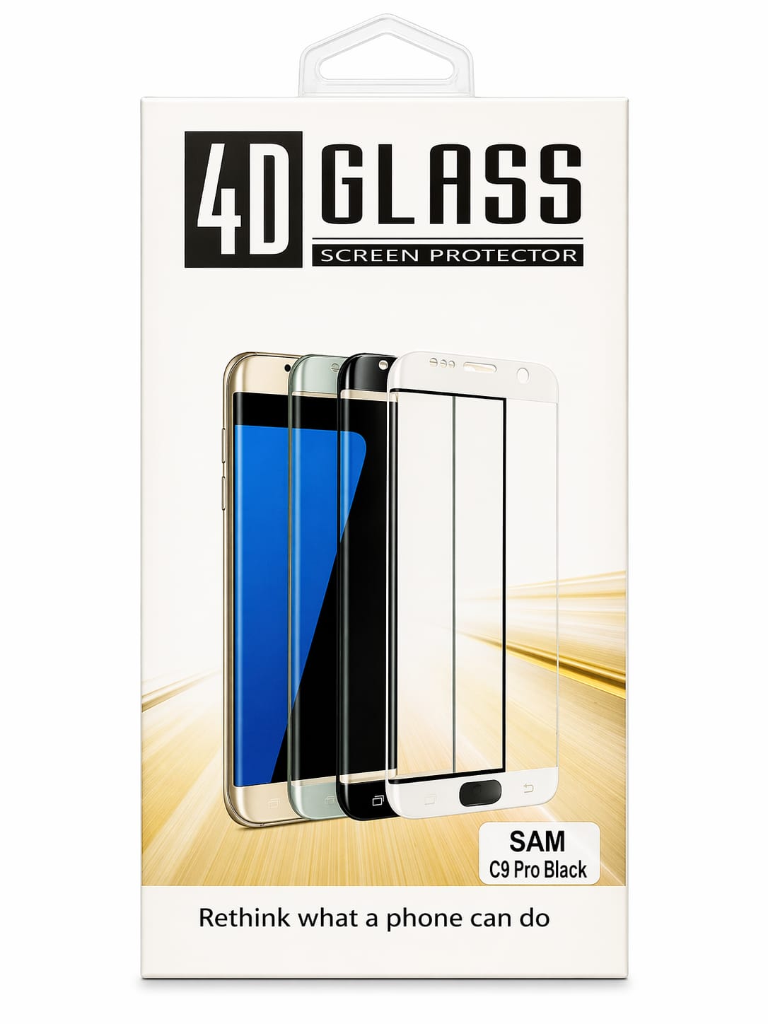 Sam c9 pro black glass
