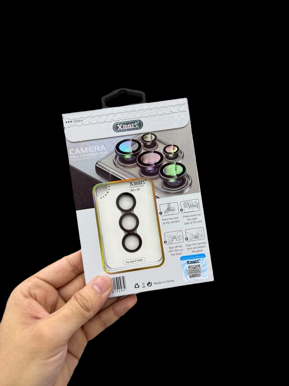 Xmart brand full coverage camera lens film