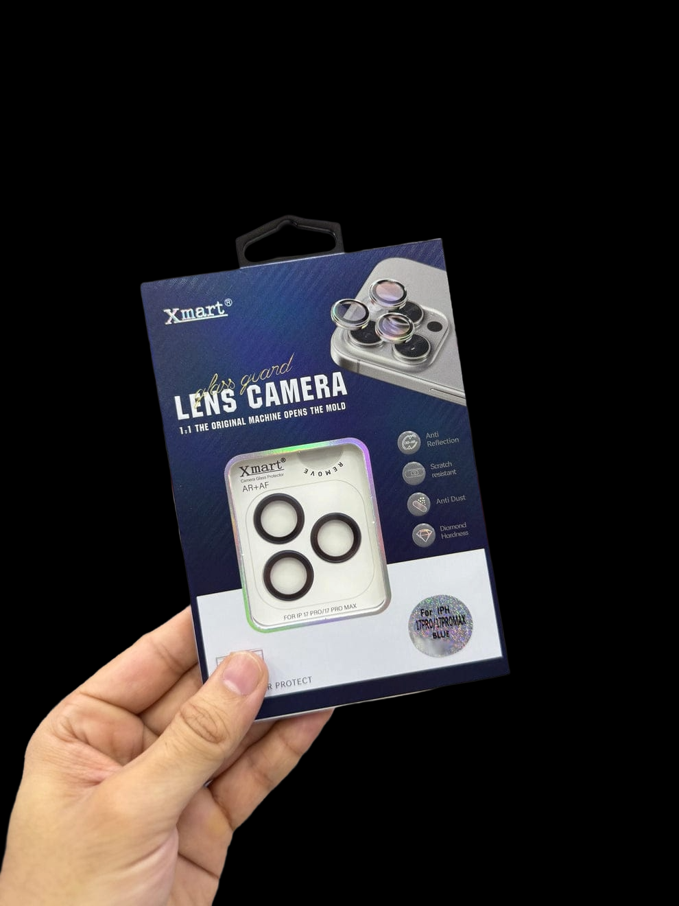 Xmart metal lens protector kit