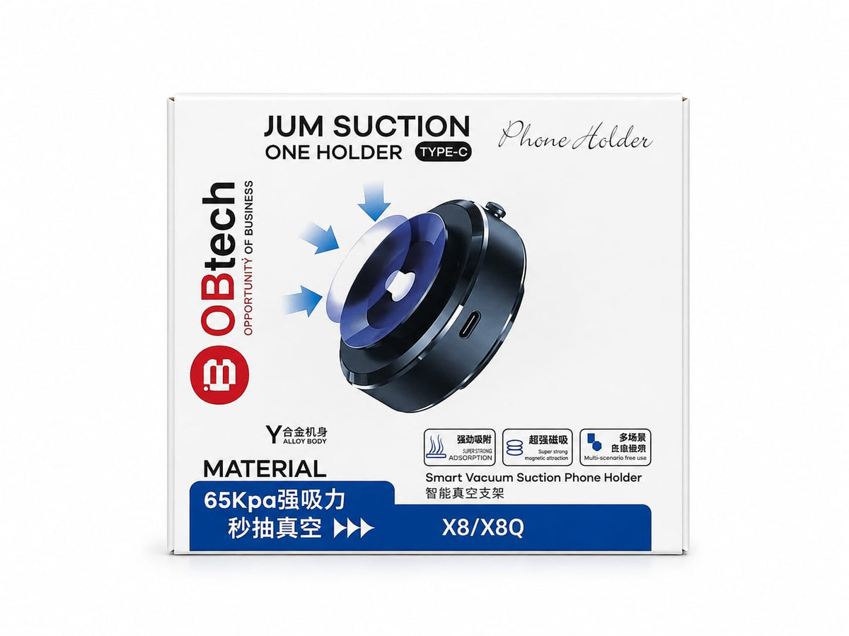 Vaccum Suction Phone Holder Car Stand