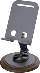 360-Dgree Rotating, Foldable Metal Desktop Phone & Tablet Stand