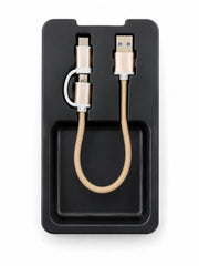 Conven Type-C 3 in1 Cable for Charge & Data Sync